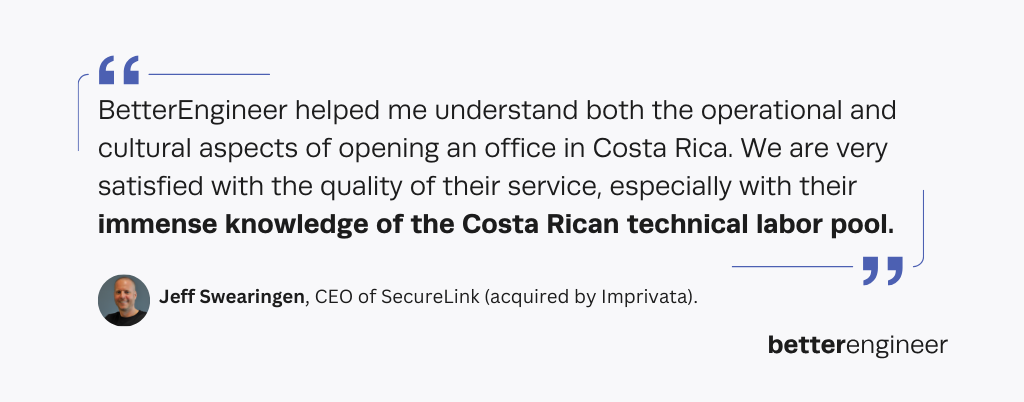 testimonial securelink on staff augmentation