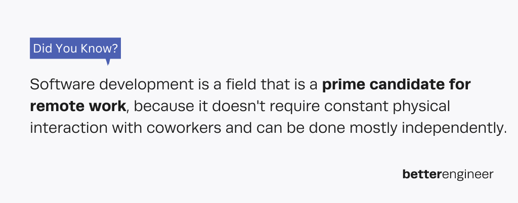 How Remote Software Engineers Can Get into the Work Flow at Home