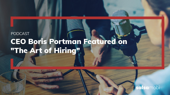 CEO Boris Portman Featured on 'The Art of Hiring'
